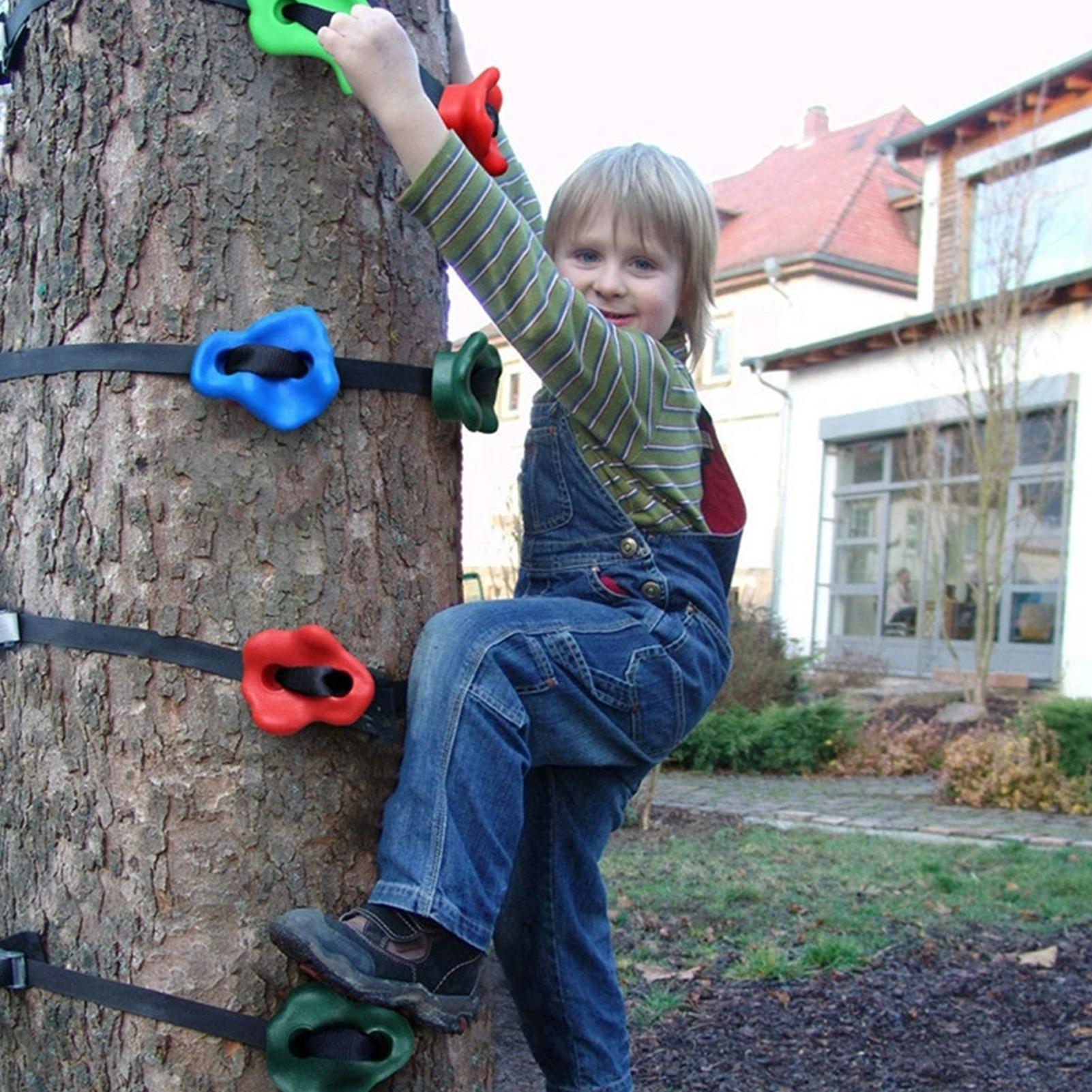 Kids Outdoor Obstacle Course Equipment - معدات لعب خارجية مع 6 أحزمة
