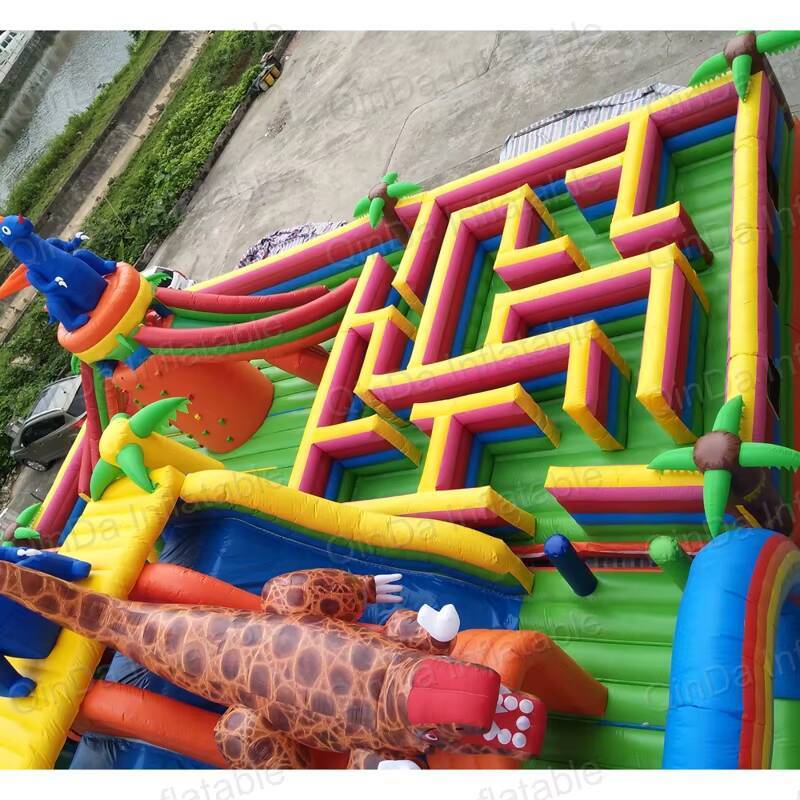 Kids Outdoor Obstacle Course Equipment - 2017 شعبية في الهواء الطلق معدات