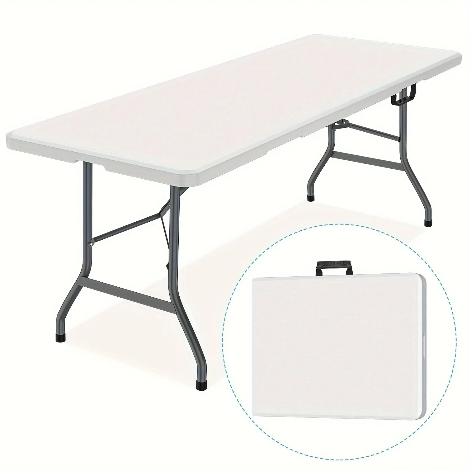 Kids Outdoor Folding Table - طاولة بلاستيكية قابلة للطي بطول 6