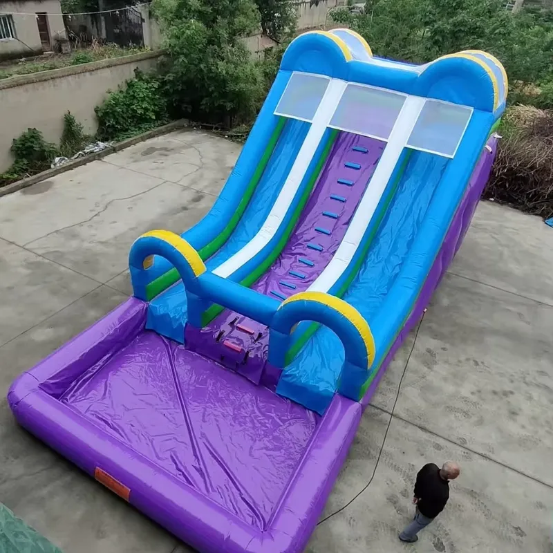 Kids Outdoor Obstacle Course Equipment - مسار عوائق مائي قابل للنفخ متنقل،