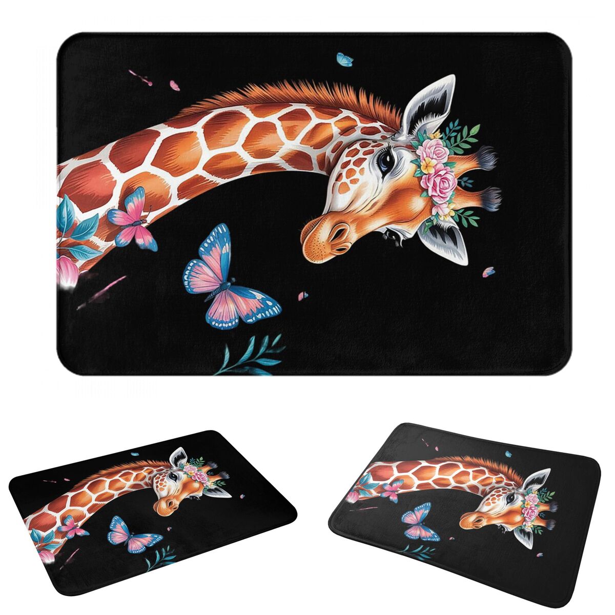 Kids Outdoor Floor Cushions - سجادة أرضية للأطفال بتصميم زرافة لطيفة