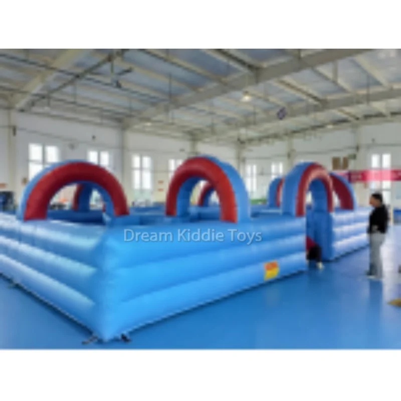 Kids Outdoor Obstacle Course Equipment - نفق عقبات قابل للنفخ من البولي