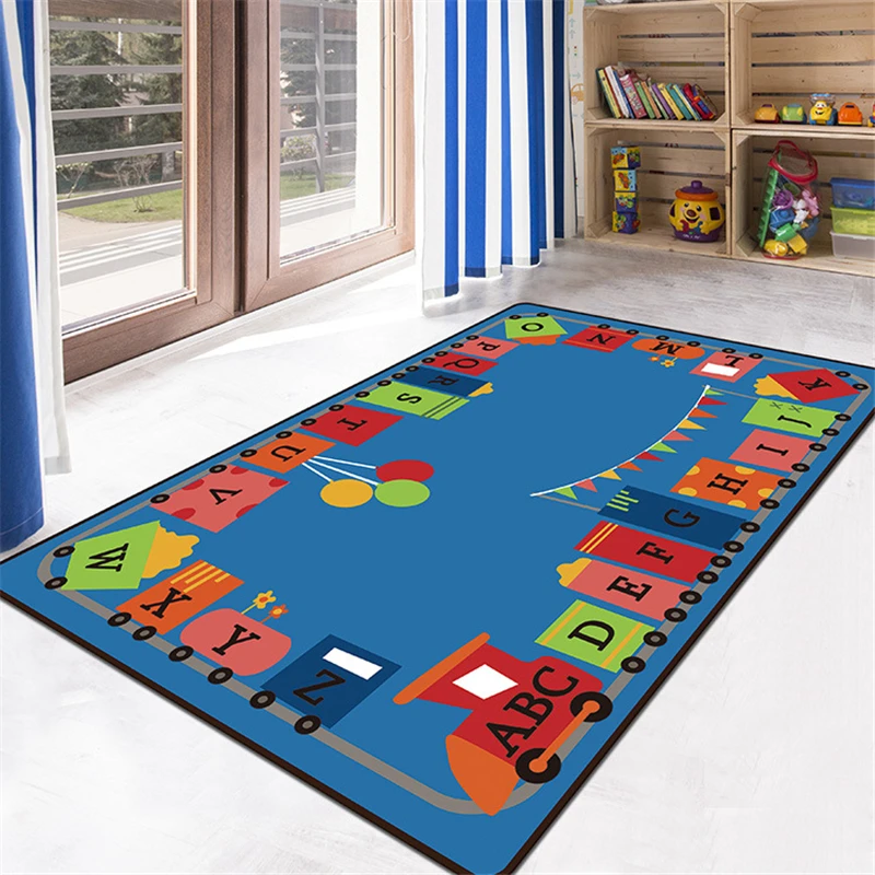 Kids Outdoor Floor Cushions - الأطفال غرفة نوم الكرتون سيارة البساط
