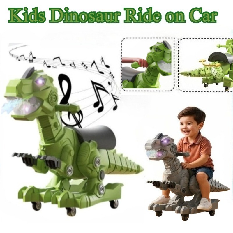 Ride On Toy Car - ركوب الديناصورات على ألعاب ركوب الأطفال