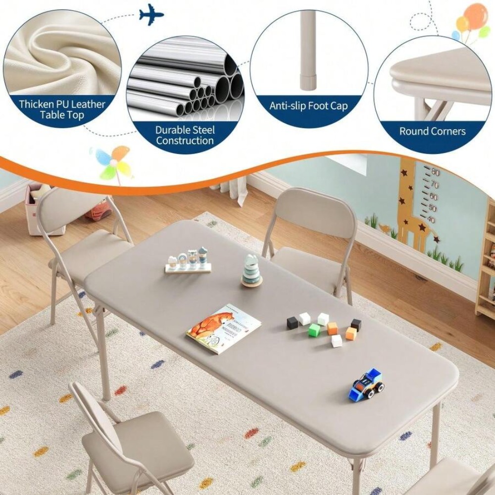 طاولة أنشطة للأطفال قابلة للطي - مراجعة Kids Outdoor Furniture وسعره