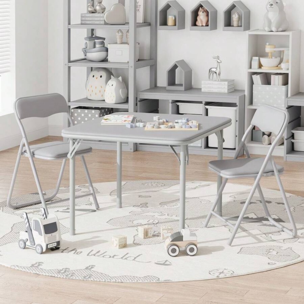 طقم طاولة وكراسي قابلة للطي مك - مراجعة Kids Outdoor Folding Table وسعره