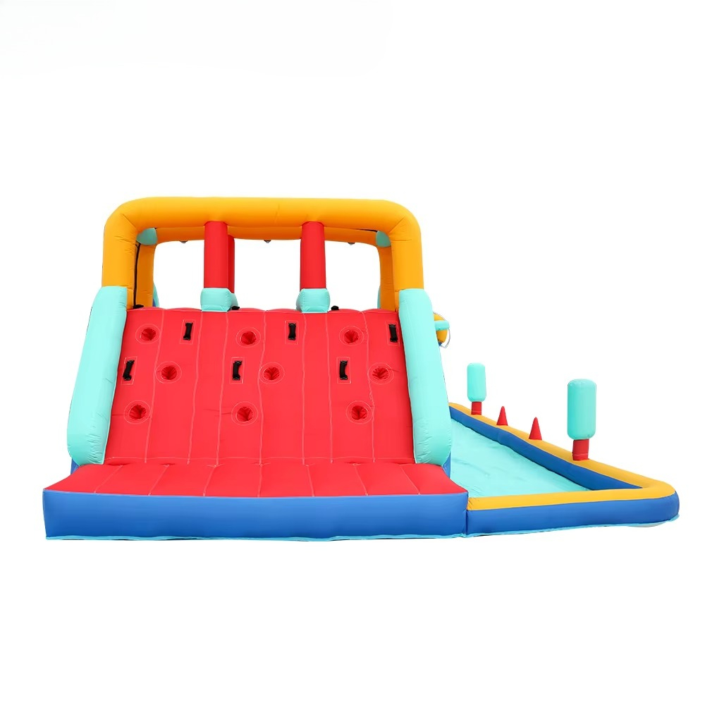في الهواء الطلق نفخ نطاط القلع - مراجعة Kids Outdoor Slide وسعره