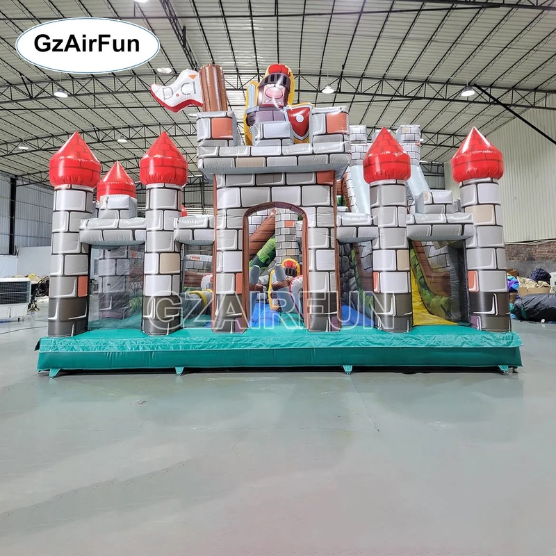 منزل قفز قابل للنفخ من البولي  - مراجعة Kids Outdoor Obstacle Course Equipment وسعره