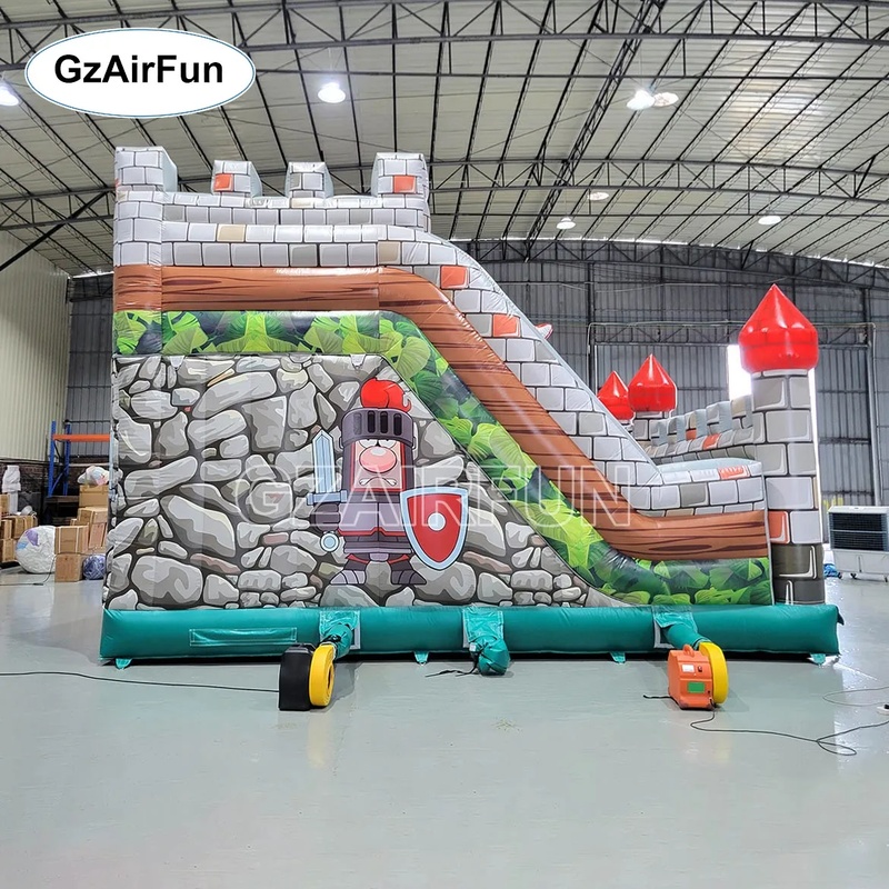 منزل قفز قابل للنفخ من البولي  - مراجعة Kids Outdoor Obstacle Course Equipment وسعره