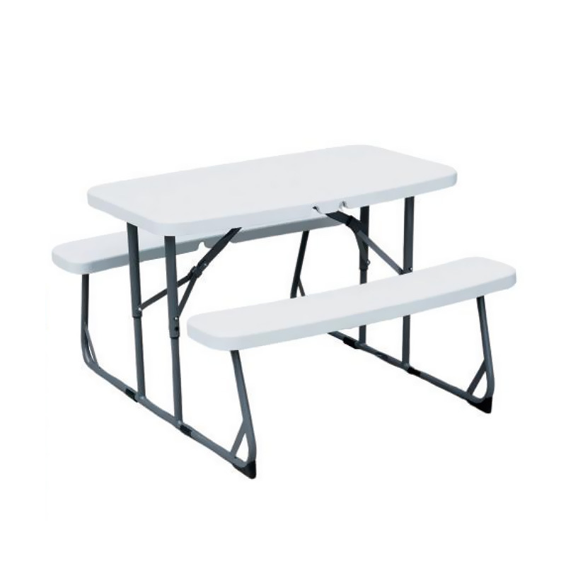 طاولة ومقعد بلاستيكي قابل للطي - مراجعة Kids Outdoor Folding Table وسعره