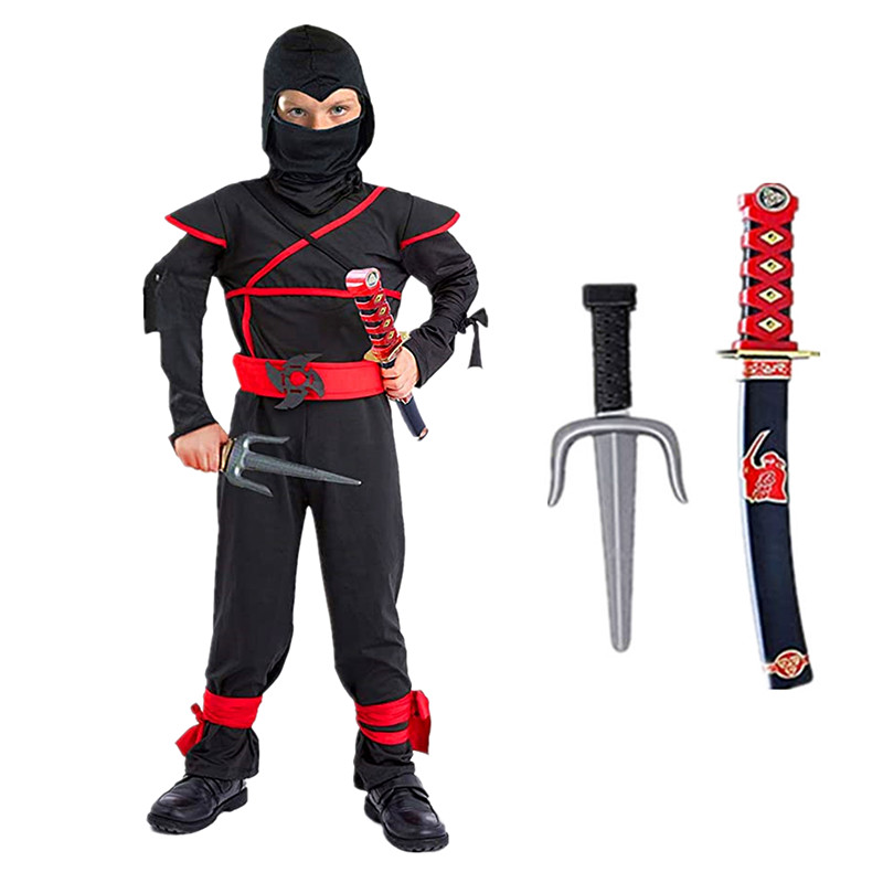زي النينجا الأسود للأولاد للها - مراجعة Kids Outdoor Ninja Warrior Course وسعره