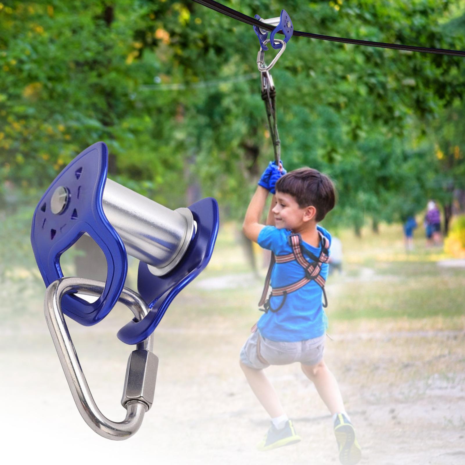 عربة زيب لاين شديدة التحمل سهل - مراجعة Kids Outdoor Treehouse وسعره