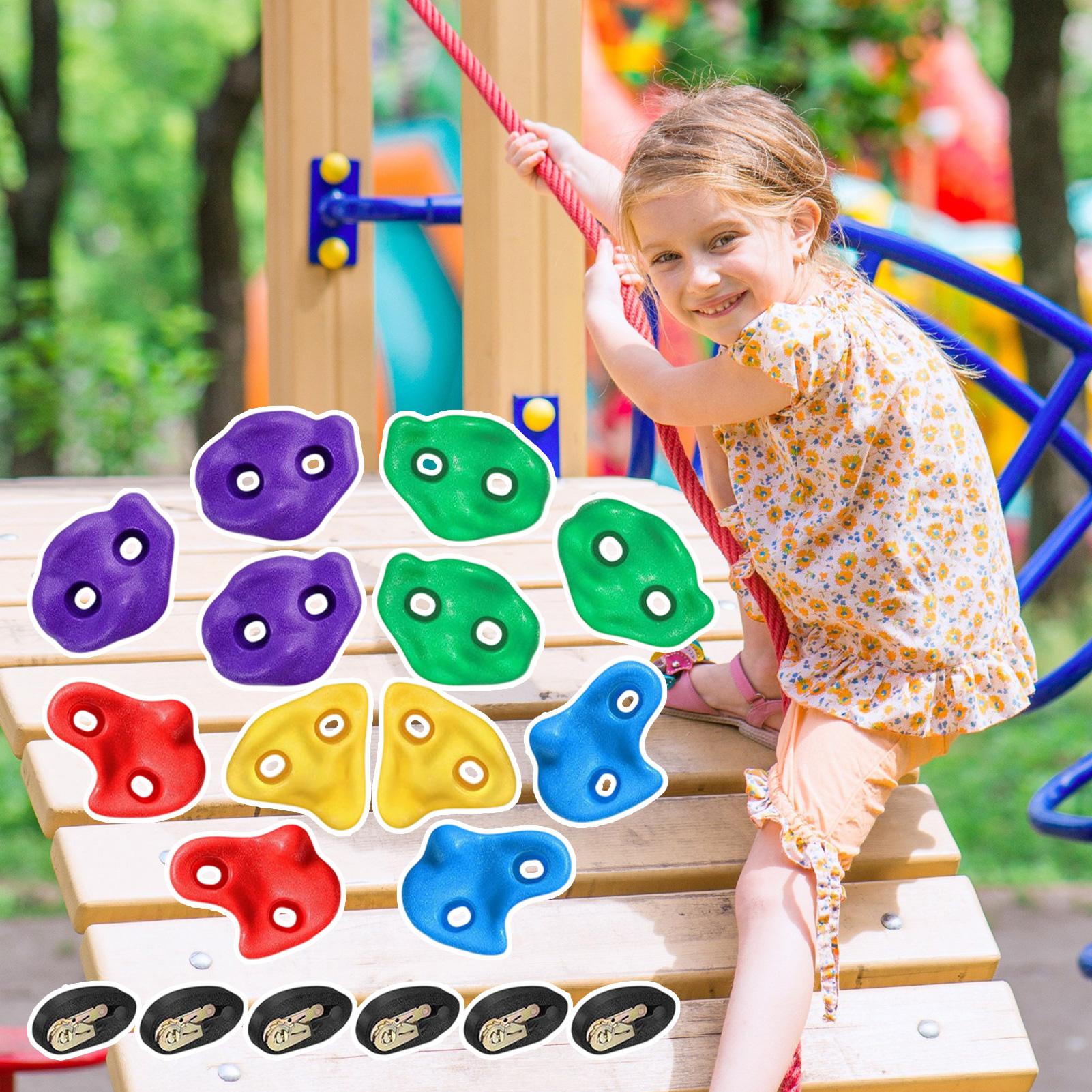 معدات لعب خارجية متينة وخفيفة  - مراجعة Kids Outdoor Obstacle Course Equipment وسعره