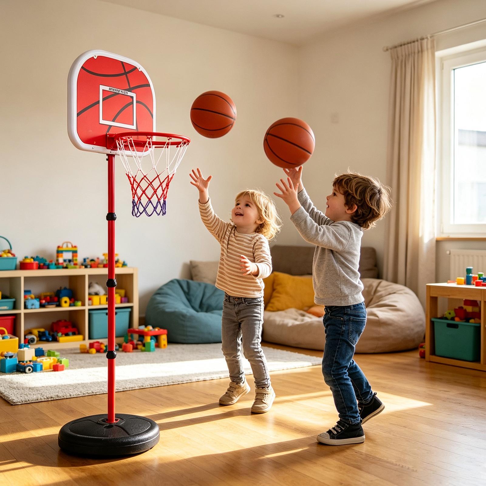حلقة كرة سلة للأطفال مع حامل و - مراجعة Kids Outdoor Ball وسعره