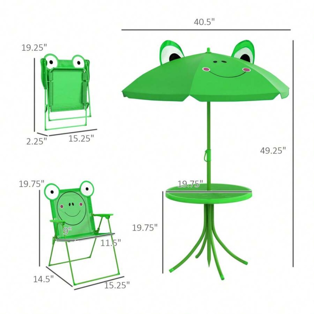 طقم طاولة وكرسي للأطفال، طاولة - مراجعة Kids Outdoor Folding Table وسعره