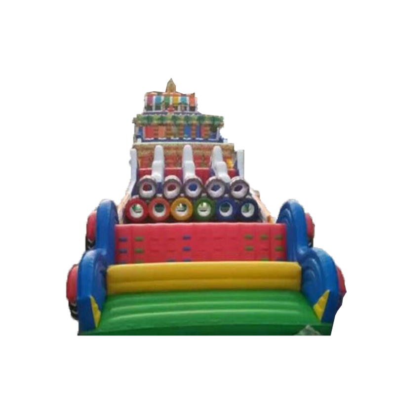 دورة عقبات قابلة للنفخ للأطفال - مراجعة Kids Outdoor Obstacle Course Equipment وسعره