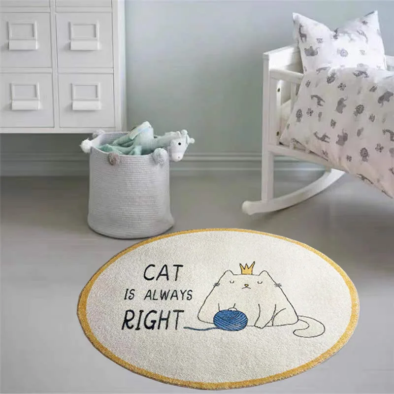 الكرتون الزرافة حصيرة مستديرة  - مراجعة Kids Outdoor Floor Cushions وسعره