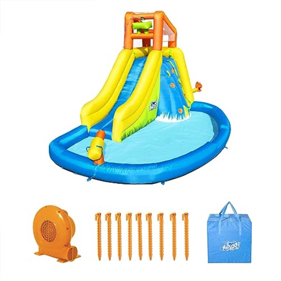 زحليقة مائية خارجية للأطفال: ز - مراجعة Kids Outdoor Zone وسعره