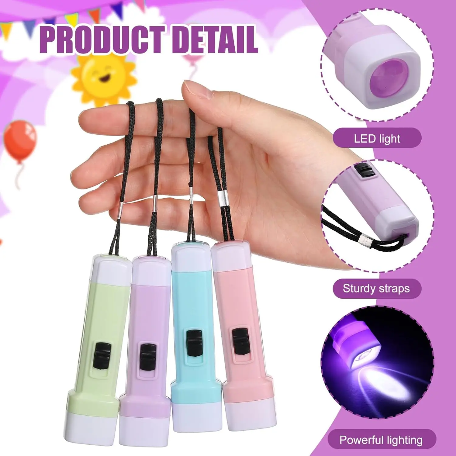 مصباح يدوي صغير LED صغير لحفلا - مراجعة Kids Outdoor Birthday Party Ideas وسعره