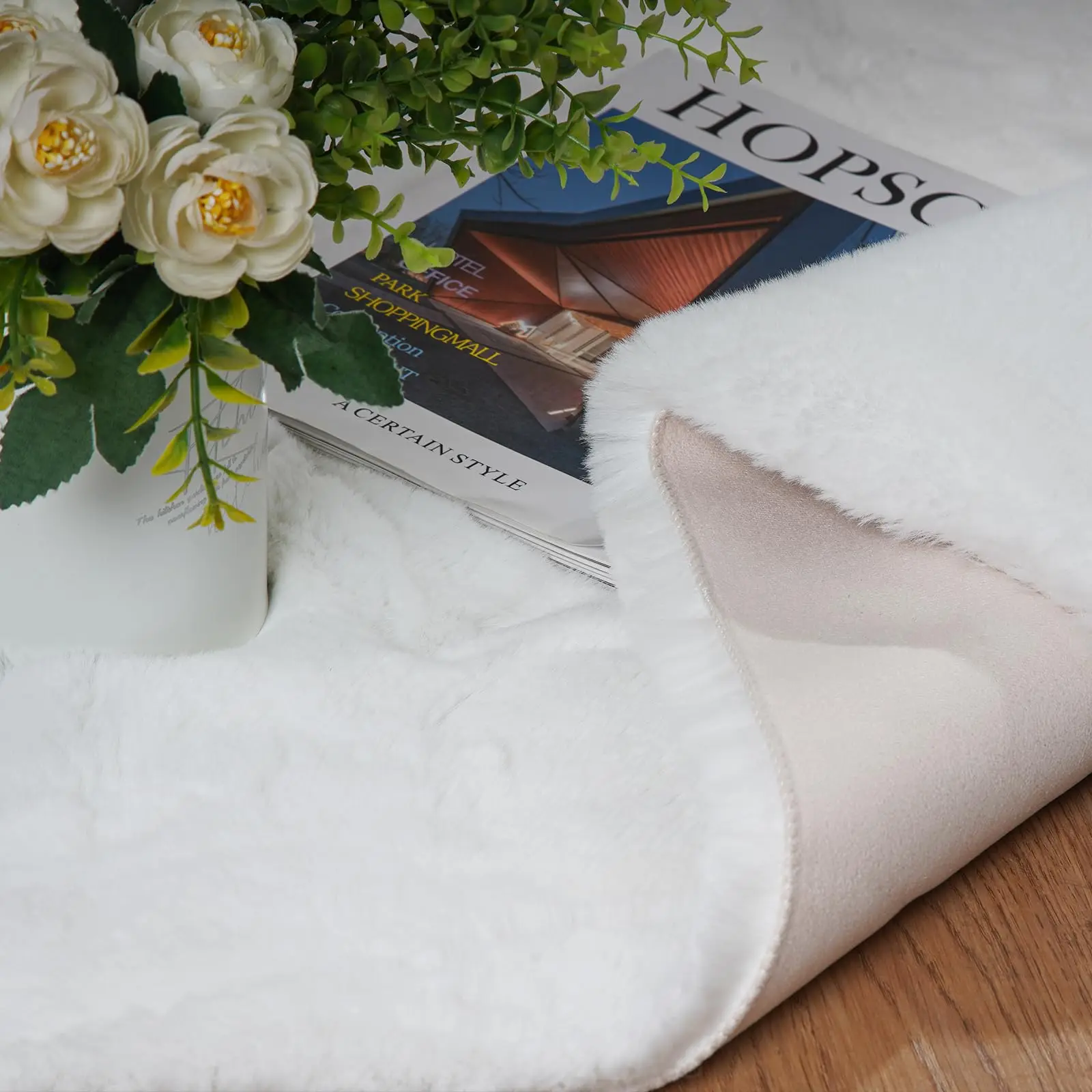 سجادة بيضاوية من فرو الأرنب ال - مراجعة Kids Outdoor Floor Cushions وسعره