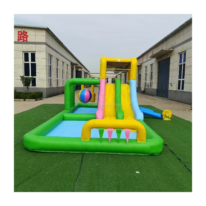 نفق عقبات قابل للنفخ من البولي - مراجعة Kids Outdoor Obstacle Course Equipment وسعره