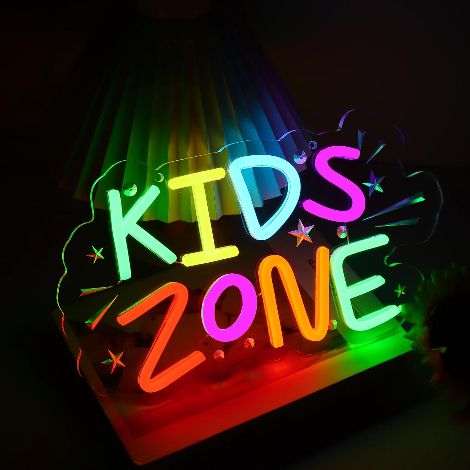 لافتة نيون لمنطقة الأطفال، إضا - مراجعة Kids Outdoor Zone وسعره