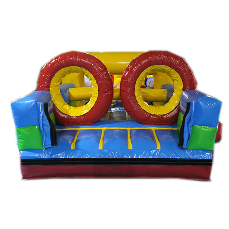 دورة عقبة قابلة للنفخ في الأما - مراجعة Kids Outdoor Obstacle Course Equipment وسعره