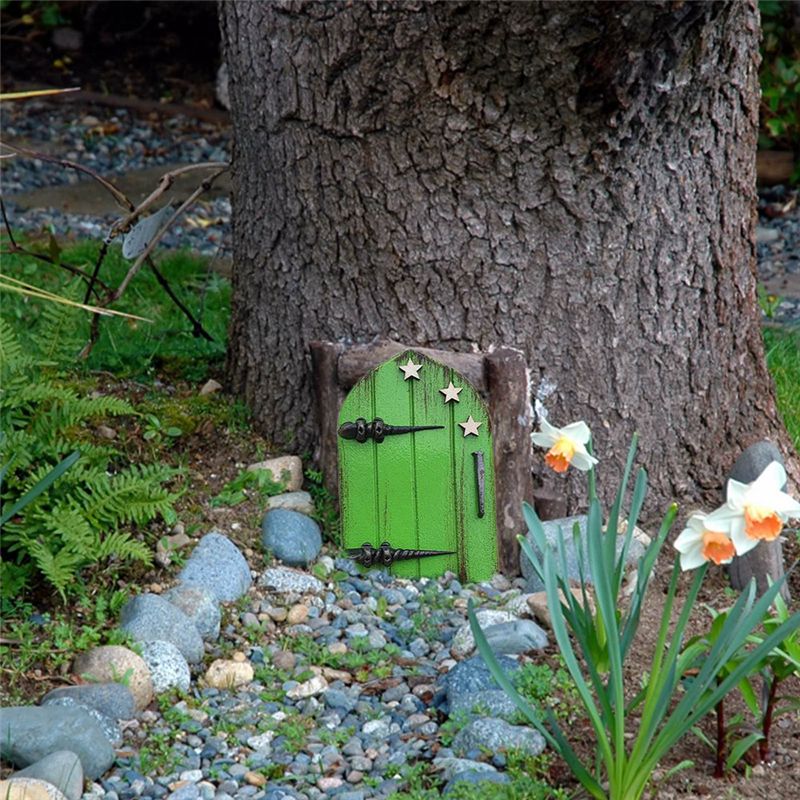 أبواب خرافية صغيرة A55F للأشجا - مراجعة Kids Outdoor Treehouse وسعره