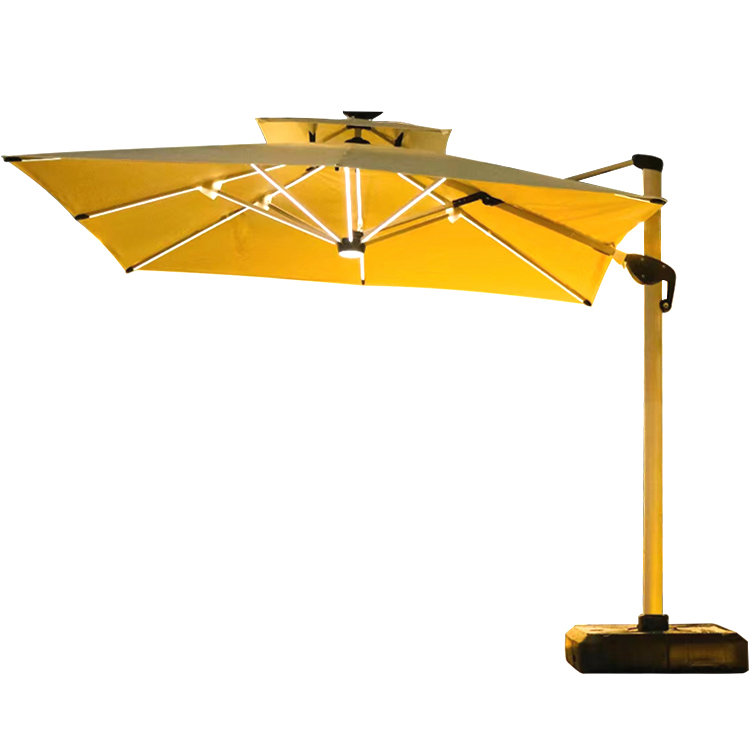 أطفال مظلة Led الشمسية مظلة فن - مراجعة Kids Outdoor Umbrella With Stand وسعره