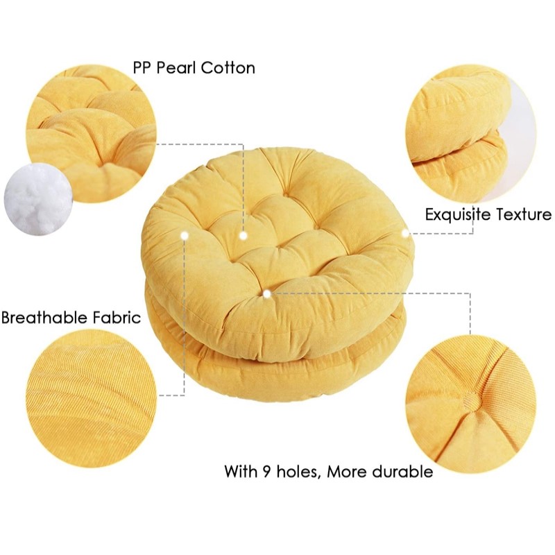 وسادة تأمل أرضية مستديرة للبال - مراجعة Kids Outdoor Floor Cushions وسعره