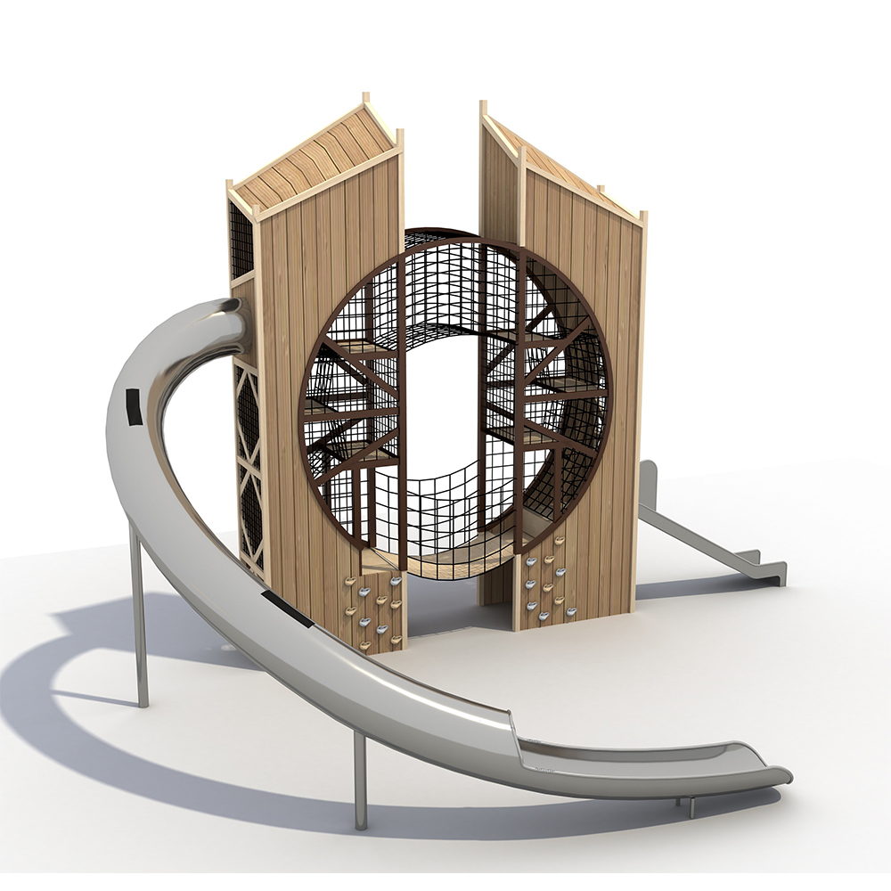 معدات ملعب خارجية تجارية مخصصة - مراجعة Kids Outdoor Treehouse وسعره
