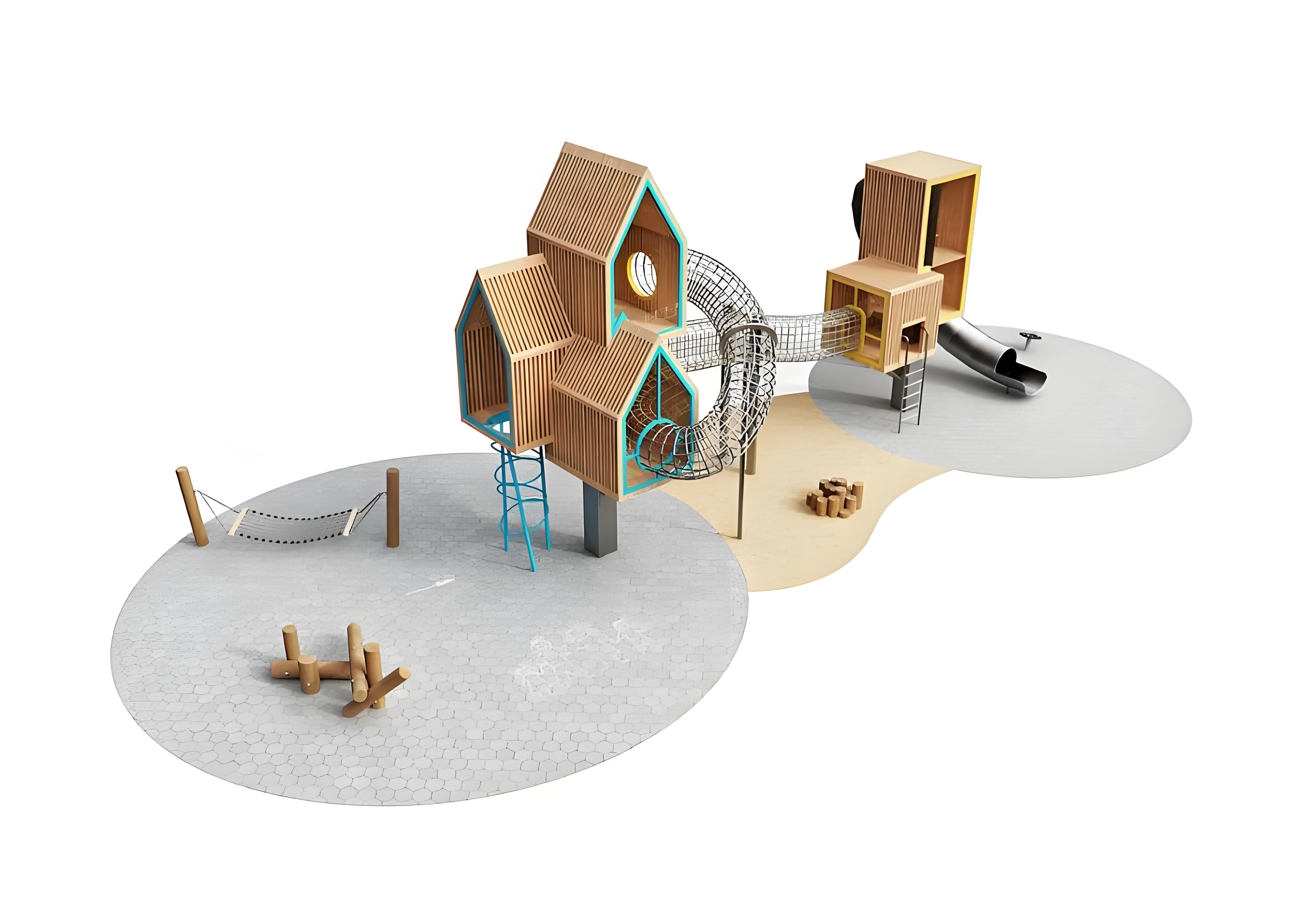 مخصص في الهواء الطلق ملاهي الا - مراجعة Kids Outdoor Treehouse وسعره