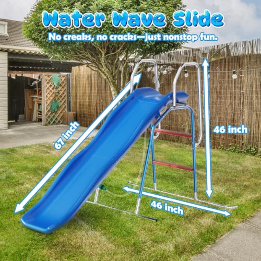 زحليقة مائية للأطفال في الفناء - مراجعة Kids Outdoor Zone وسعره